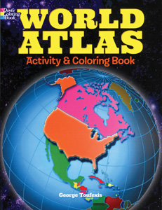 WORLD ATLAS ACTIVITY AND COLORING BOOK