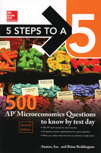 MICROECONOMICS: 500 AP* MICROECONOMICS/<br>MACROECONOMICS QUESTIONS TO KNOW BY TEST DAY