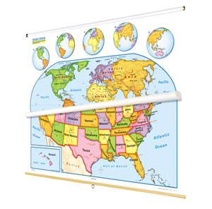 EARLY LEARNING MAPS AND GLOBES CLASS PACK