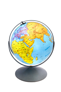 12″ EARLY LEARNING RAISED RELIEF GLOBE