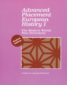 ADVANCED PLACEMENT EUROPEAN HISTORY